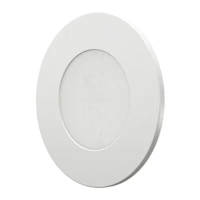 LED 4 Inch Downlight Surface Slim, 8W, 120V, 600 Lumens, CCT Selectable 27/30/35/40/5000K, White — Warehouse Lighting LED Downlights 8.0W 3000K