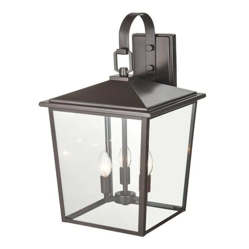 Millennium Lighting 3 Light 23.5" Outdoor Wall Sconce, Fetterton Collection — Warehouse Lighting LED Wall Lights 60.0W 