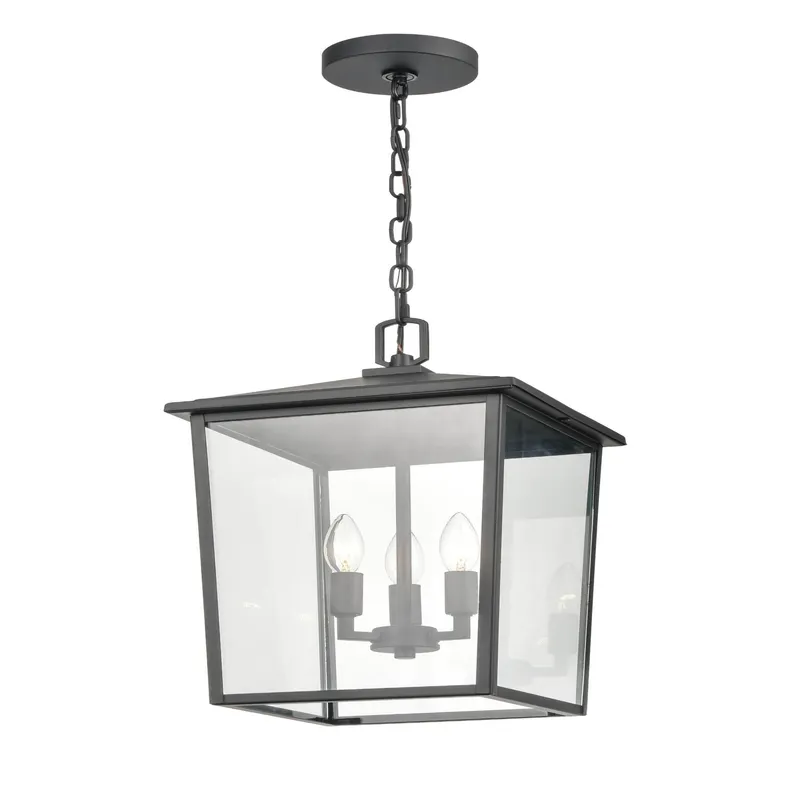 Millennium Lighting 3 Light 19" Outdoor Pendant Light, Fetterton Collection — Warehouse Lighting LED Landscape Lights 60.0W 
