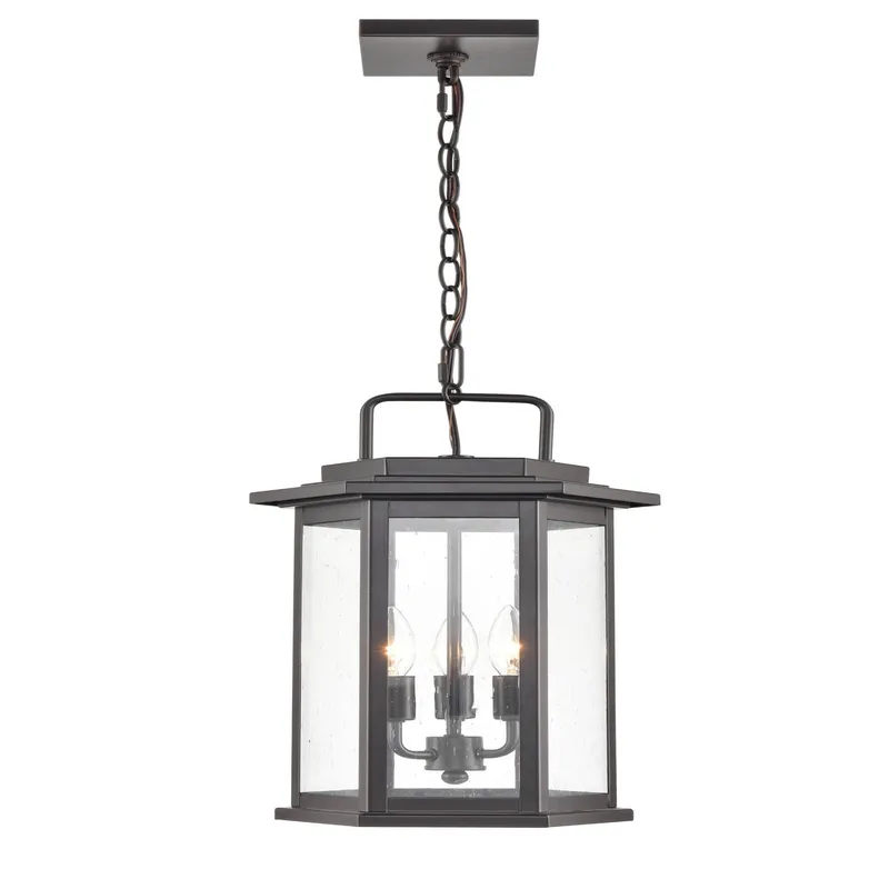 Millennium Lighting 3 Light 18" Outdoor Pendant Light, Ellis Collection — Warehouse Lighting LED Landscape Lights 40.0W 