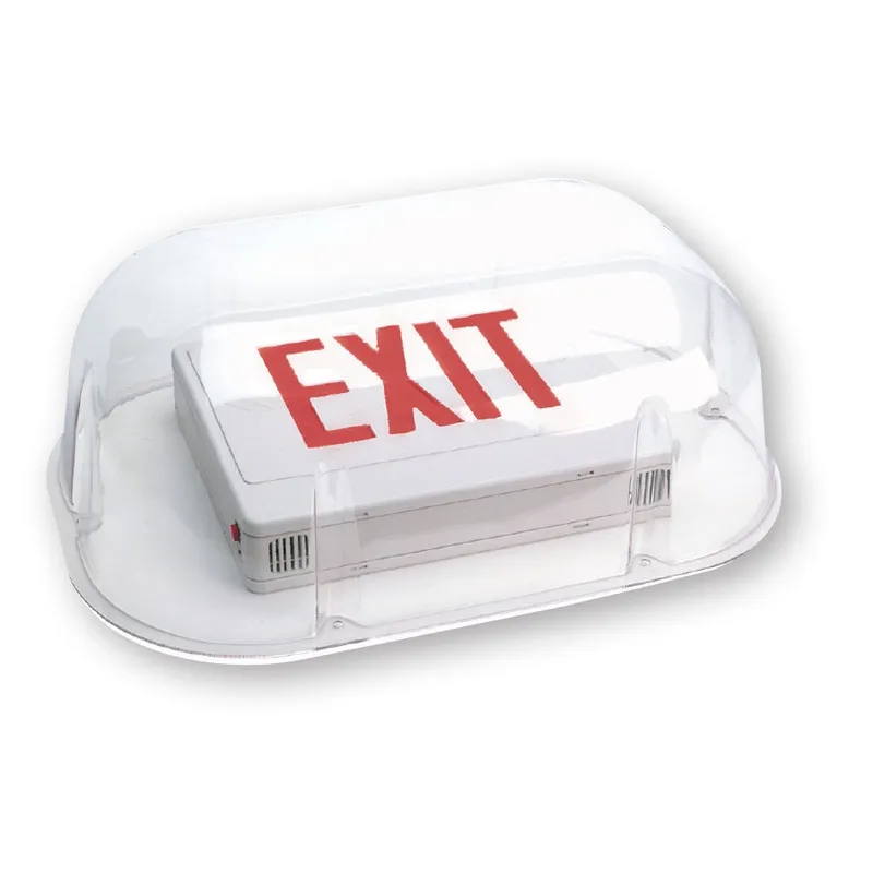 Vandal/Environmental Shield Guard for Exit Signs — Warehouse Lighting LED Exit & Emergency  