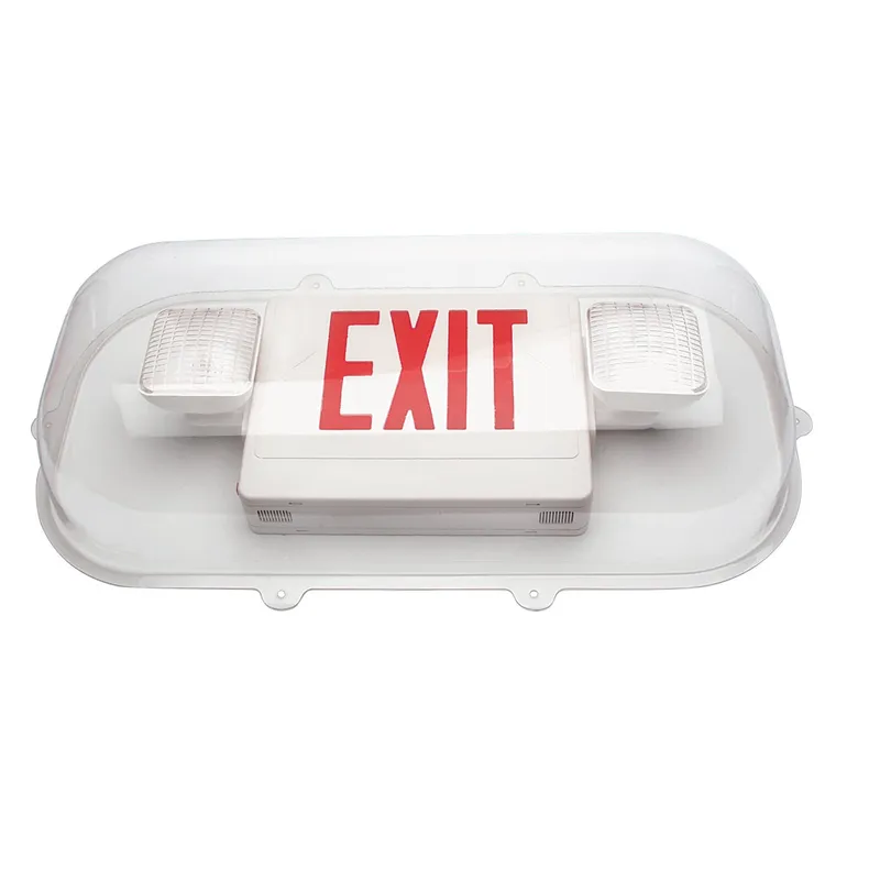 Vandal/Environmental Shield Guard for Combo Exit Signs — Warehouse Lighting LED Exit & Emergency  