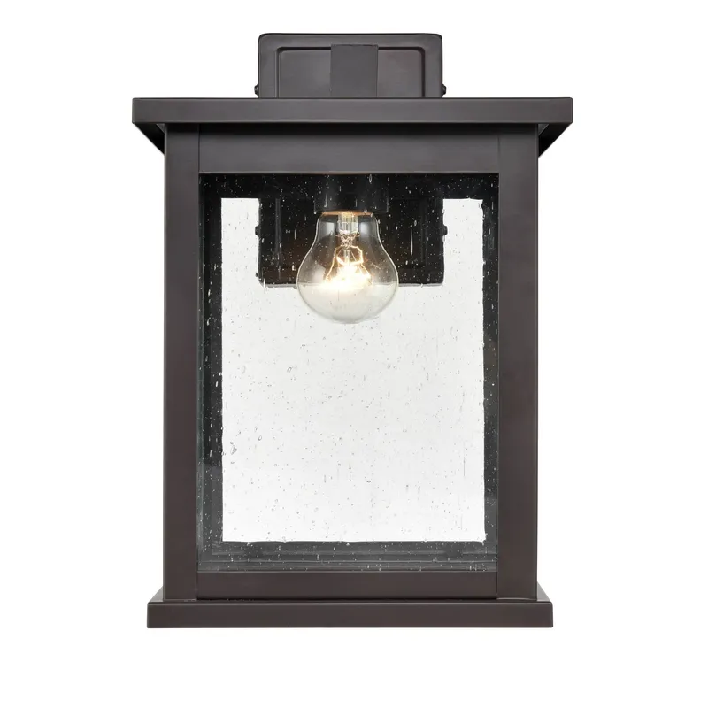 Millennium Lighting 1 Light 15" Outdoor Wall Lantern, Bowton Collection — Warehouse Lighting LED Wall Lights 60.0W 