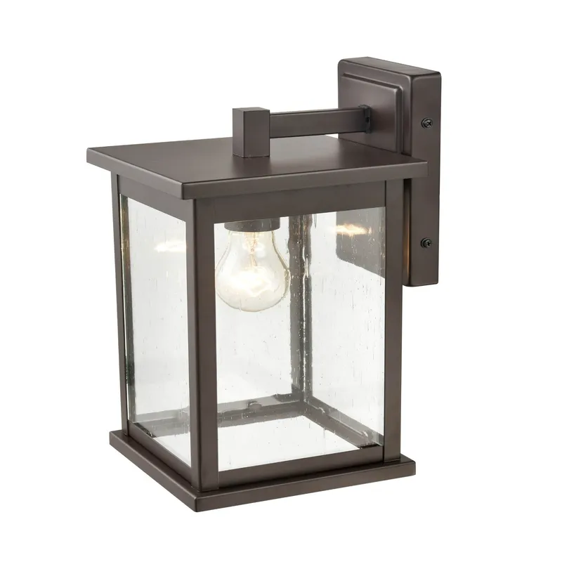 Millennium Lighting 1 Light 13" Outdoor Wall Lantern, Bowton Collection — Warehouse Lighting LED Wall Lights 60.0W 