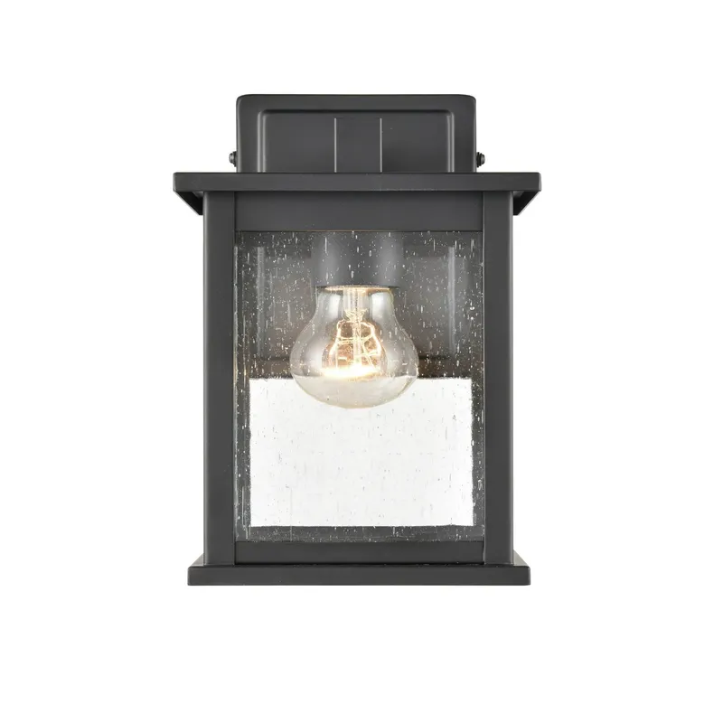Millennium Lighting 1 Light Outdoor Wall Lantern, Bowton Collection — Warehouse Lighting LED Wall Lights 60.0W 