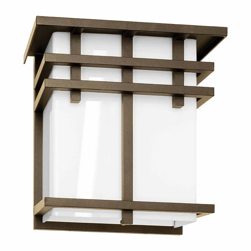 Westgate LED Outdoor Decorative Square Wall Sconce, CCT Selectable, 120V — Warehouse Lighting LED Wall Lights 20.0W 3000K