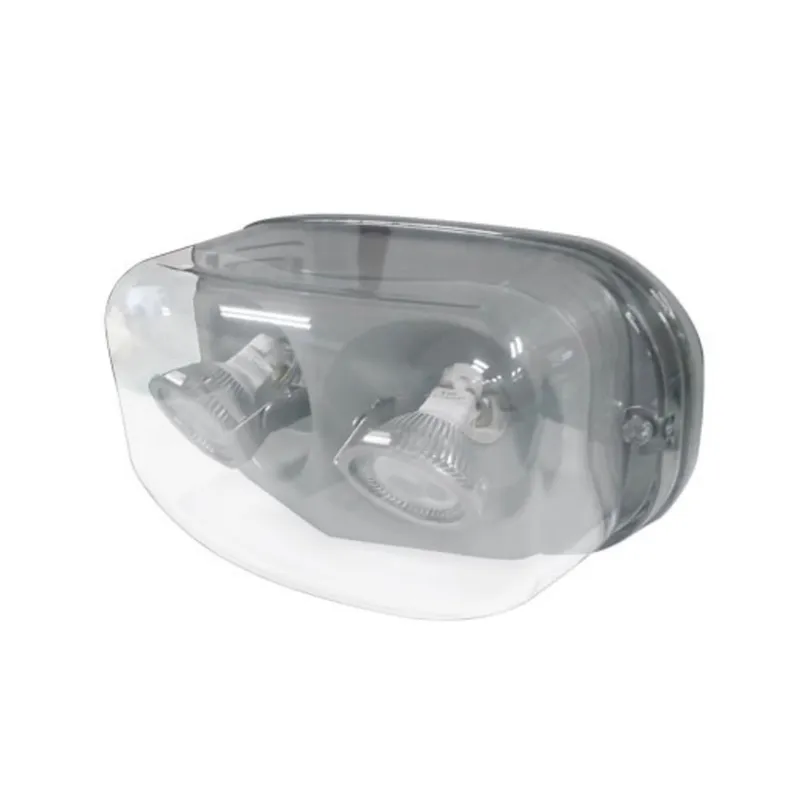 Hazardous Location Emergency Unit, Single/Twin Heads, Gray — Warehouse Lighting LED Exit & Emergency 3.3W 