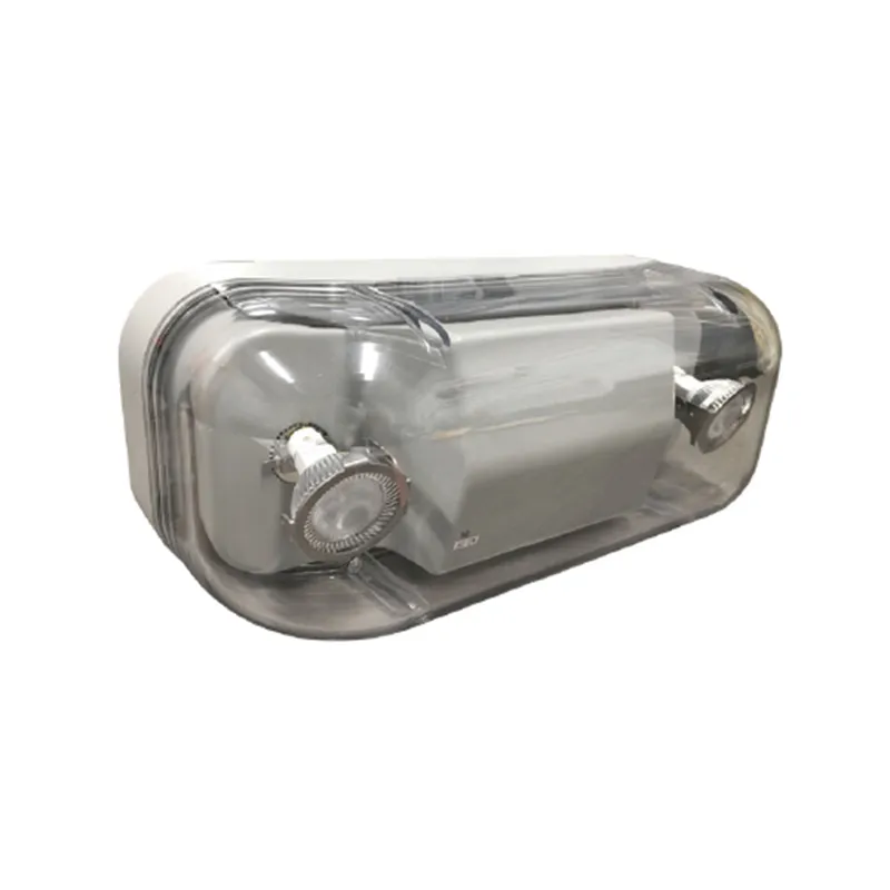 Hazardous Location Emergency Unit, 6V-12V Battery, 15W, Gray — Warehouse Lighting LED Exit & Emergency 15.0W 