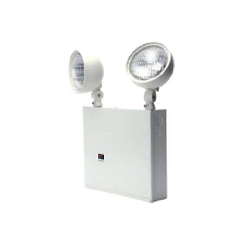 New York City Approved Emergency Unit, 6V, 2 Lamp, 18W or 27W, White — Warehouse Lighting LED Exit & Emergency 18.0W 
