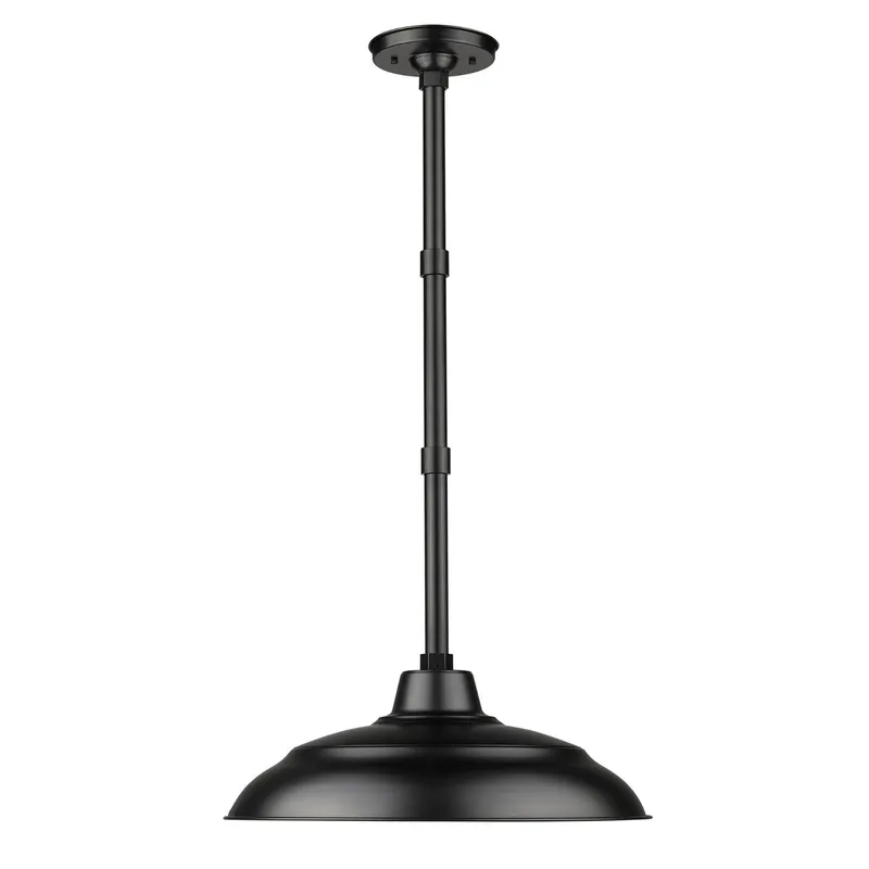 Millennium Lighting 1 Light 17" Warehouse Shade Pendant light — Warehouse Lighting LED Landscape Lights  