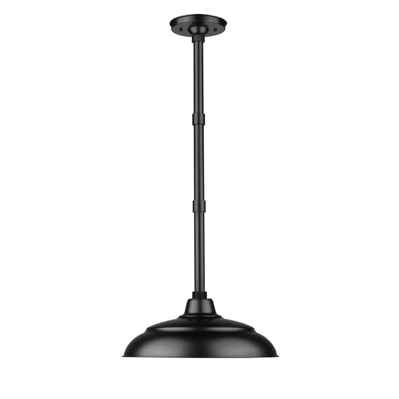 Millennium Lighting 1 Light 14" Warehouse Shade Pendant light — Warehouse Lighting LED Landscape Lights  