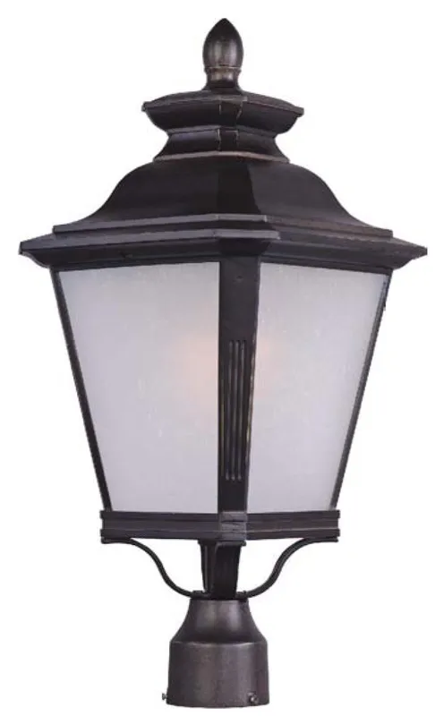 Knoxville 1-Light Outdoor Pole/Post Lantern — Warehouse Lighting LED Lighting Controls 10.0W 
