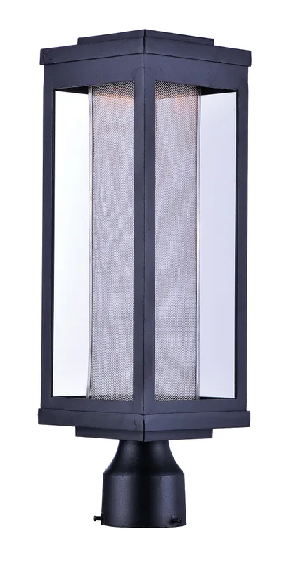 Salon LED 1-Light Outdoor Post — Warehouse Lighting LED Lighting Controls 10.0W 3000K