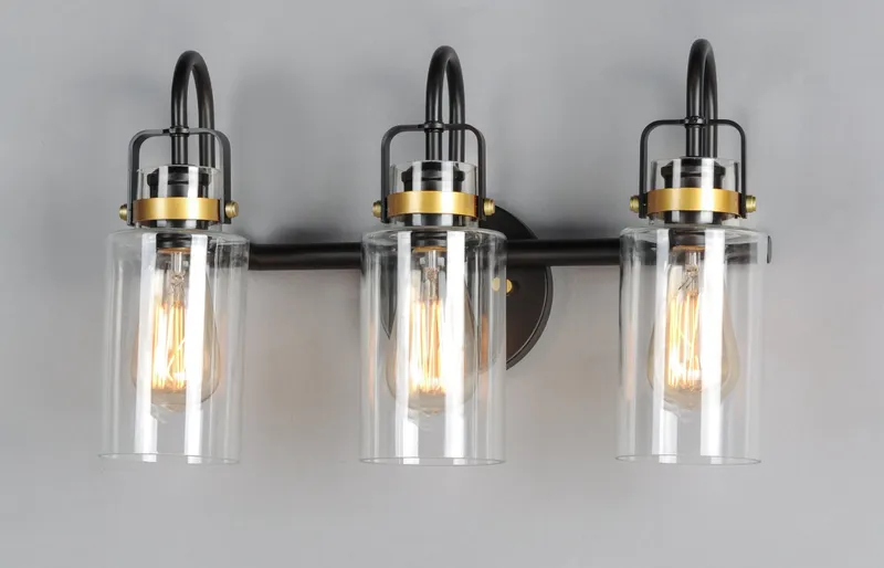 Magnolia 3-Light Bath Vanity — Warehouse Lighting LED Wall Lights 10.0W 