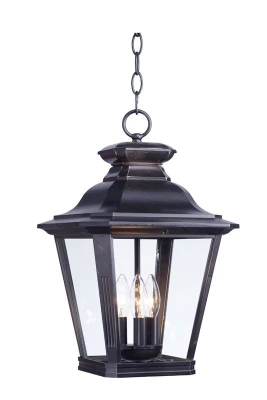 Knoxville 3-Light Outdoor Pendant — Warehouse Lighting LED Landscape Lights 10.0W 