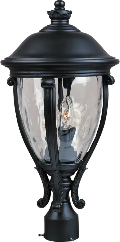 Camden VX 3-Light Outdoor Pole/Post Lantern — Warehouse Lighting LED Lighting Controls 10.0W 