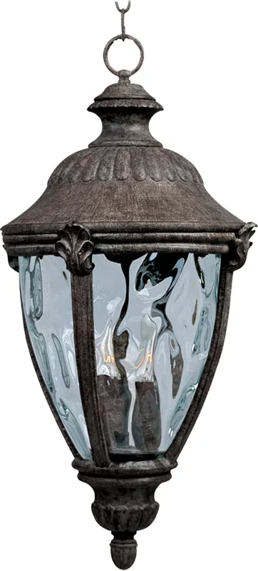 Morrow Bay Cast 3-Light Outdoor Hanging Lantern — Warehouse Lighting LED Landscape Lights 10.0W 
