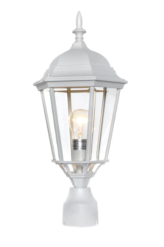 Westlake Cast 1-Light Outdoor Pole/Post Lantern — Warehouse Lighting LED Lighting Controls 10.0W 
