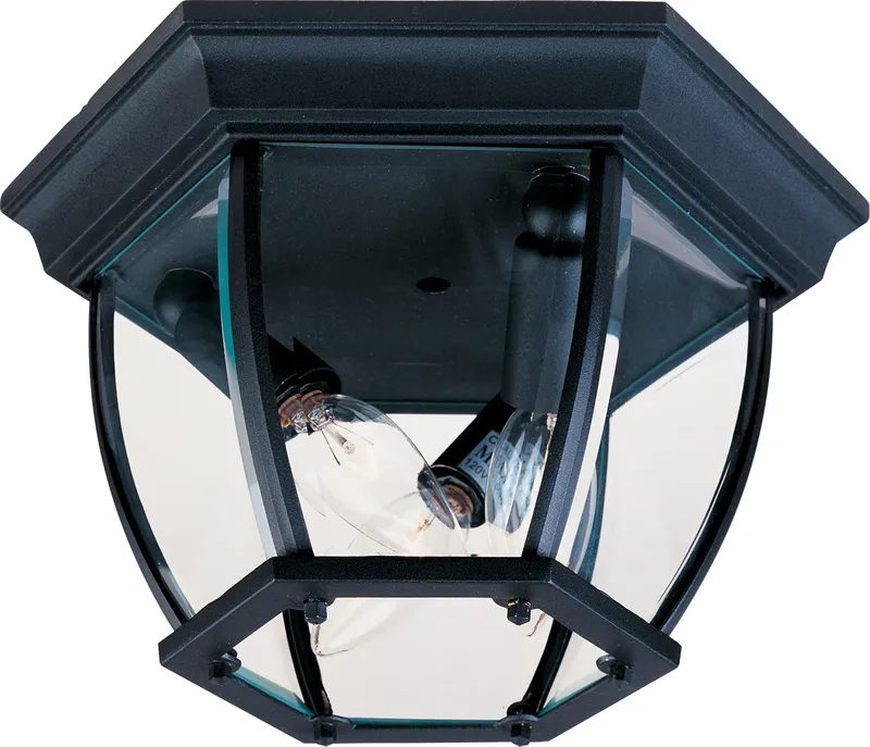 3-Light Outdoor Ceiling Mount — Warehouse Lighting LED Post Top Lights 10.0W 