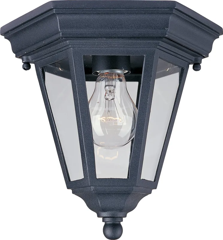 Westlake Cast 1-Light Outdoor Ceiling Mount — Warehouse Lighting LED Post Top Lights 10.0W 
