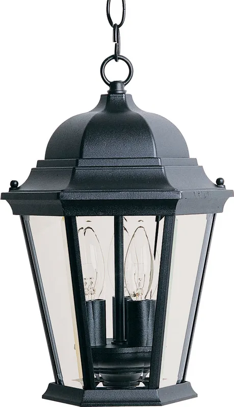 Westlake Cast 3-Light Outdoor Hanging Lantern — Warehouse Lighting LED Landscape Lights 10.0W 
