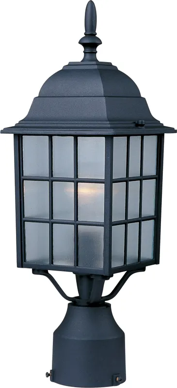North Church 1-Light Outdoor Pole/Post Lantern — Warehouse Lighting LED Lighting Controls 10.0W 