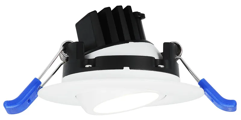 2″ Round Eyeball Gimbal LED, 5.5W, Multiple CCT and Finishes — Warehouse Lighting LED Downlights 5.5W 2700K