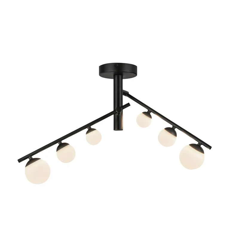 Cypress 2 Head Semi-Flush Mount — Kuzco Lighting LED Post Top Lights  3000K