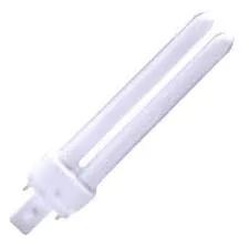 18W Quad-Tube 2700K G24D2 4 Pin Base Fluorescent (10 pack) — Warehouse Lighting LED Bulbs & Lamps 18.0W 2700K