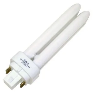 13W Quad-Tube 3500K GX23-2 Base Fluorescent (10 pack) — Warehouse Lighting LED Bulbs & Lamps 13.0W 3500K