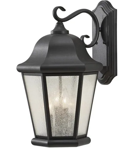 Martinsville Collection - Extra Large Four Light Outdoor Wall Lantern | Finish: Black - OL5904EN/BK — Warehouse Lighting LED Wall Lights  