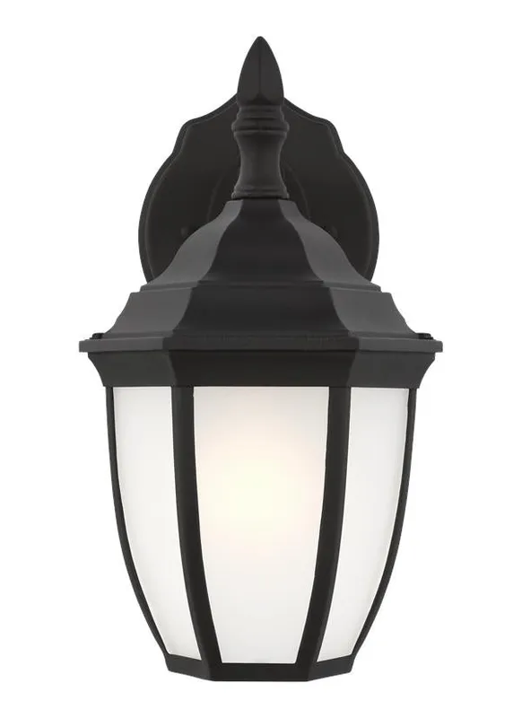 Bakersville Collection - Small One Light Outdoor Wall Lantern | Finish: Black - 89936-12 — Warehouse Lighting LED Wall Lights  