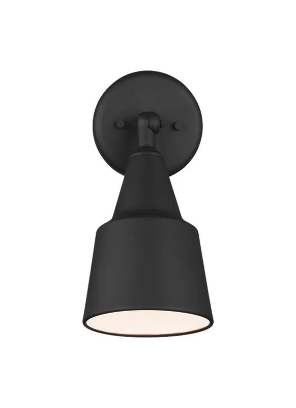 Flood Light Collection - One Light Adjustable Swivel Flood Light | Finish: Black - 8560701-12 — Warehouse Lighting LED Flood Lights  