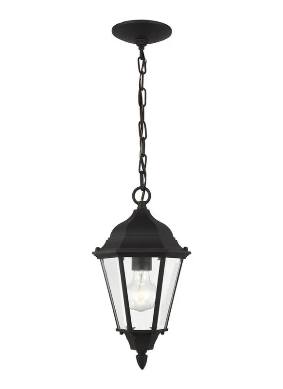 Bakersville Collection - One Light Outdoor Pendant | Finish: Black - 60941-12 — Warehouse Lighting LED Landscape Lights  