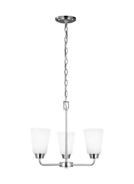 Kerrville Collection - Three Light Chandelier | Finish: Chrome - 3115203-05 — Warehouse Lighting LED Landscape Lights  