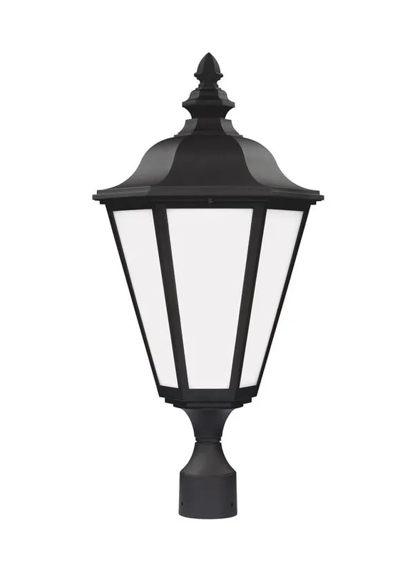 89025-12, One Light Outdoor Post Lantern , Brentwood Collection — Warehouse Lighting LED Lighting Controls  