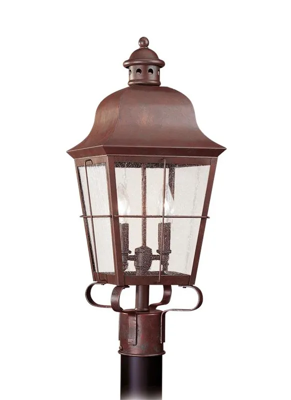 8262EN-44, Two Light Outdoor Post Lantern , Chatham Collection — Warehouse Lighting LED Lighting Controls  
