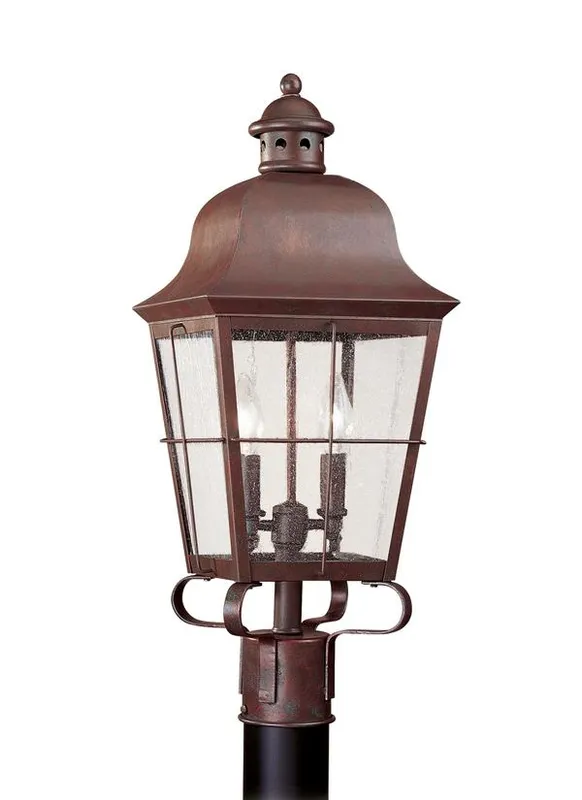 8262-44, Two Light Outdoor Post Lantern , Chatham Collection — Warehouse Lighting LED Lighting Controls  