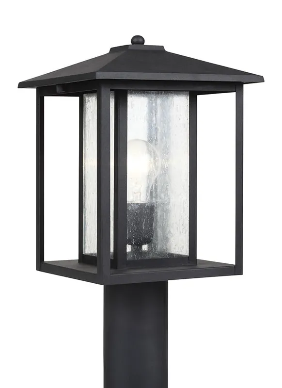 82027-12, One Light Outdoor Post Lantern , Hunnington Collection — Warehouse Lighting LED Lighting Controls  3000K