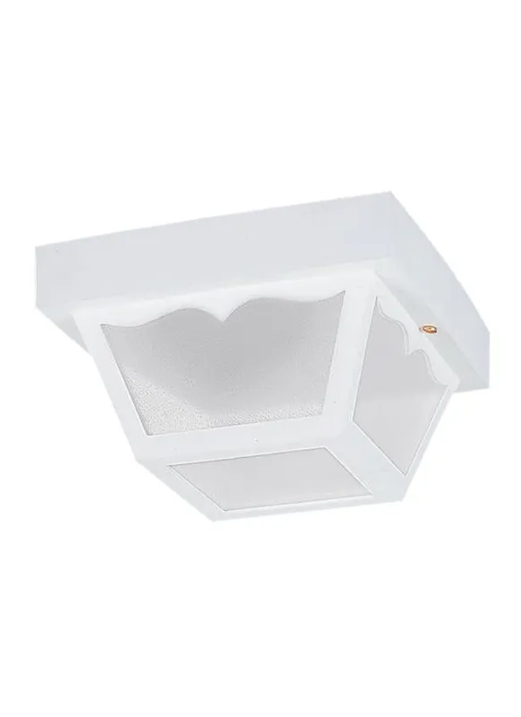 7569EN3-15, Two Light Outdoor Ceiling Flush Mount , Outdoor Ceiling Collection — Warehouse Lighting LED Post Top Lights  3000K