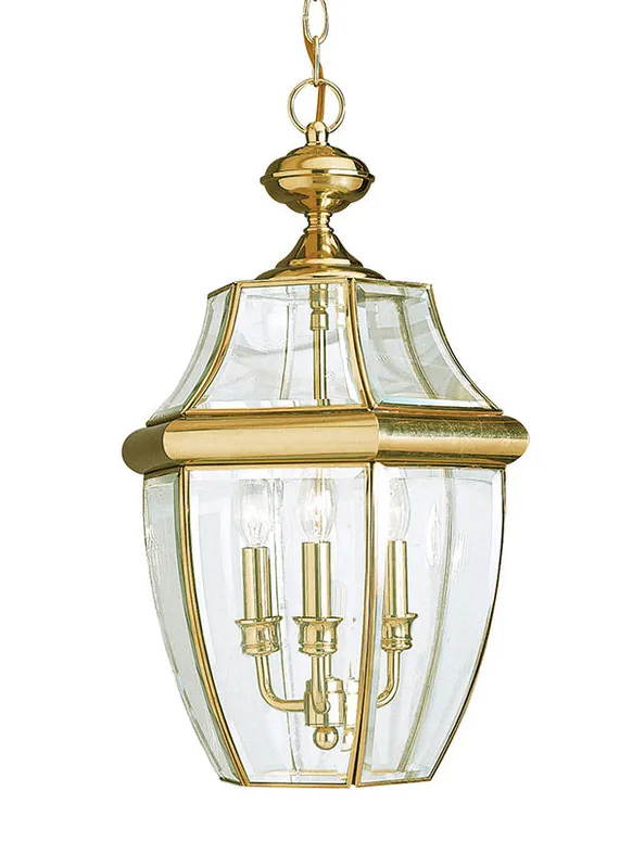 6039-02, Three Light Outdoor Pendant , Lancaster Collection — Warehouse Lighting LED Landscape Lights  2700K