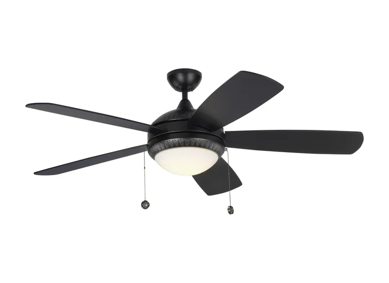 52" Discus Ornate - Black — Warehouse Lighting LED Post Top Lights 20.0W 