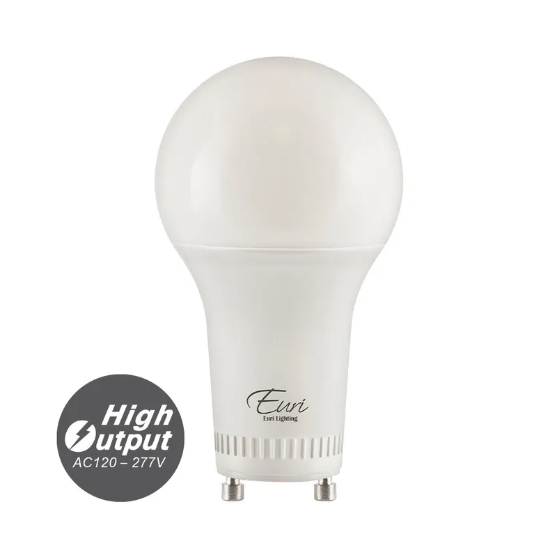 25PK LED A19 Bulb, GU24 Base, 14 Watt, 120-277V, 1600 Lumen, 2700K, 3000K, 4000K, 5000K — Warehouse Lighting LED Bulbs & Lamps 14.0W 2700K