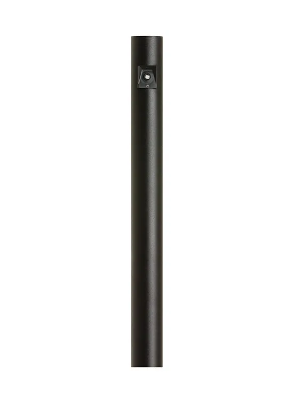 Outdoor Posts Collection - Aluminum Post with Photo Cell | Finish: Black - 8112-12 — Warehouse Lighting LED Lighting Controls  
