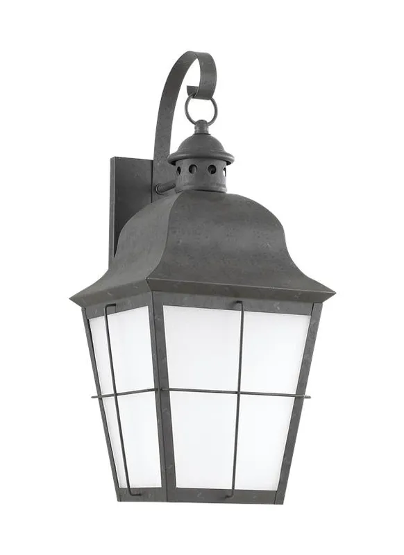 Chatham Collection - One Light Outdoor Wall Lantern | Finish: Oxidized Bronze - 89273EN3-46 — Warehouse Lighting LED Wall Lights  