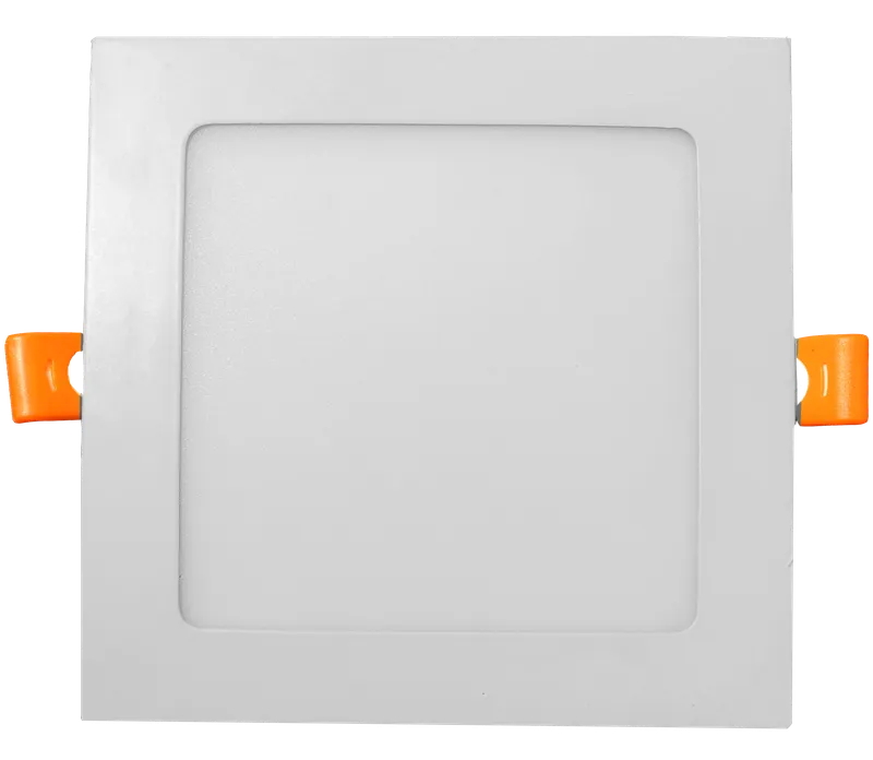 12" LED Square Ultra Slim Recessed Light, 24 watt, 120V, CCT Selectable — Warehouse Lighting LED Downlights 24.0W 2700K