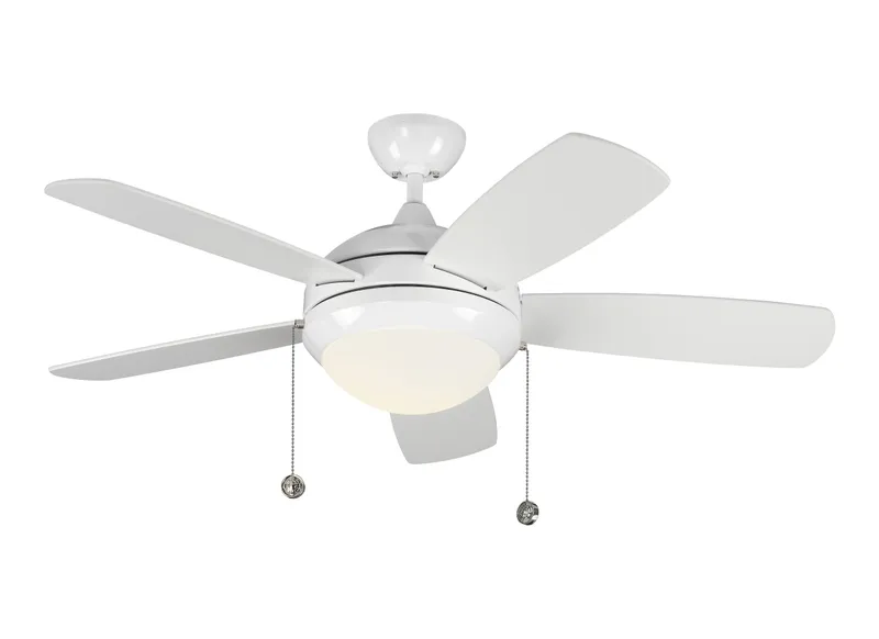 44" Discus Classic - White — Warehouse Lighting LED Post Top Lights 20.0W 