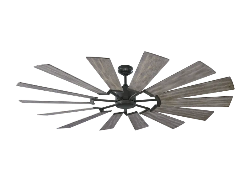 72" Prairie Grand - Aged Pewter — Warehouse Lighting LED Post Top Lights 15.0W 
