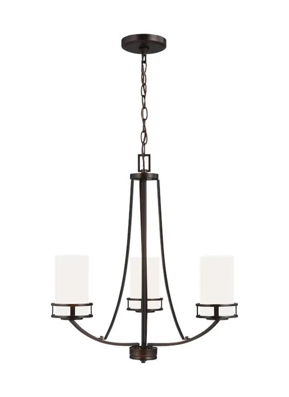 Robie Collection - Three Light Chandelier | Finish: Burnt Sienna - 3121603-710 — Warehouse Lighting LED Landscape Lights  