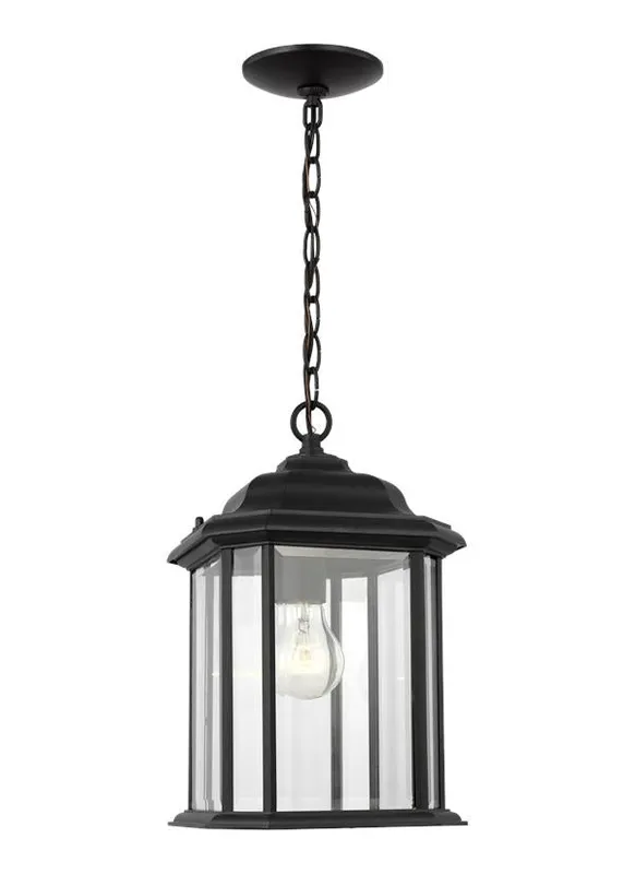 Kent Collection - One Light Outdoor Pendant | Finish: Black - 60031-12 — Warehouse Lighting LED Landscape Lights  